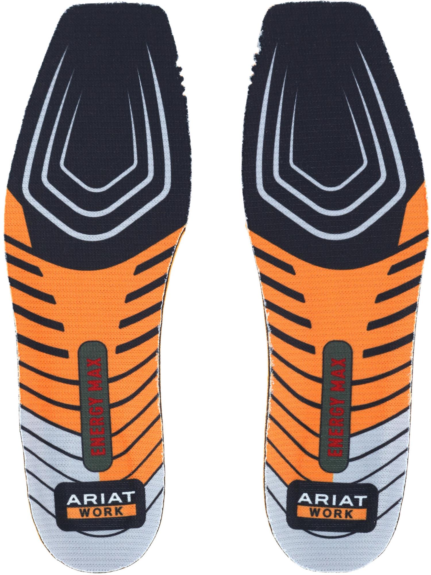 Ariat Men's Energy Max Wide Square Toe Work Insoles A10032203